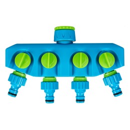 Palisad Разветвитель четырехканальный, пластиковый 65787