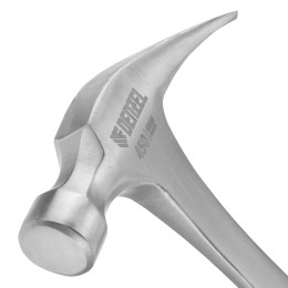 Denzel Молоток-гвоздодер 450 г, цельнометаллический, двухкомпонентная рукоятка 10423