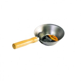 Sparta Ковш стальной штатурный, деревянная ручка 862315