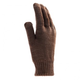 Сибртех Перчатки трикотажные, двойные, полушерстяные, Россия, 68633