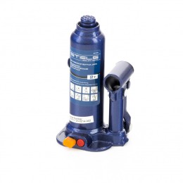 Stels Домкрат гидравлический бутылочный, 2 т, h подъема 178-338 мм, в пластиковом кейсе 51172