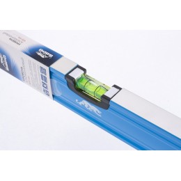 Барс Уровень алюминиевый, 600 мм, профиль 1,6 мм, фрезерованный, ударопрочные заглушки, 3 глазка 34422