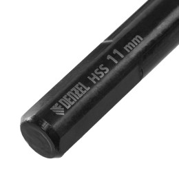 Denzel Сверло по металлу, 11 мм, HSS-Tin, Golden Tip, 6 шт. 717223