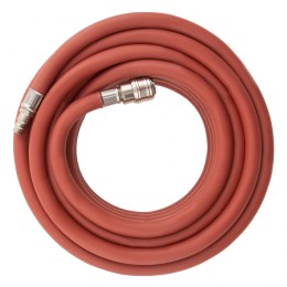 Stels Шланг пневматический резиновый, 10 x 16 мм, 24 бар, армированный, быстросъемное соединение, 10 м 57021