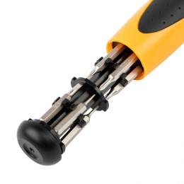 Denzel Отвертка реверсивная, механизм SmartPush mini 11 шт, CrMo // 7711609