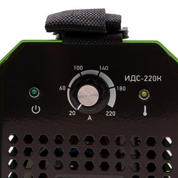 Сибртех Инверторный аппарат дуговой сварки ИДС-220K, 220 А, ПВ 80%, диаметр электрода 1,6-5 мм 94395