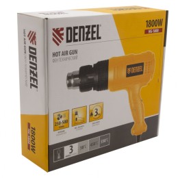 Denzel Фен технический HG-1800, 1800 Вт, 3 режима 28001