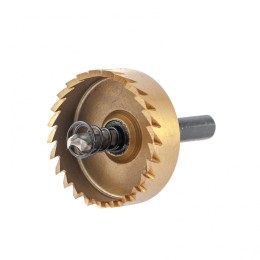 Denzel Коронка по металлу HSS, 45 мм, нитридтитановое покрытие 724115