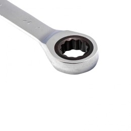 Matrix Ключ комбинированный трещоточный, 24 мм, CrV, зеркальный хром 14815