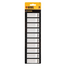 Denzel Бита PH2х50, сталь легированная S2, 10 шт., круглый профиль, отрывная упаковка, Е 6,3 11679