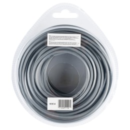 Denzel Леска для триммера армированная алюминием квадратная, 2,4мм х 15м, блистер ALUFLEX 96834