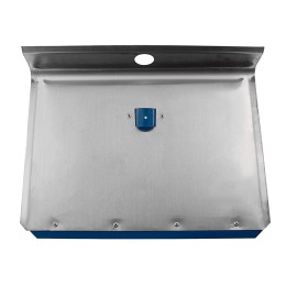 Сибртех Лопата для уборки снега тротуарная, алюминиевая, 500 х 400 мм, без черенка, Россия, 61542