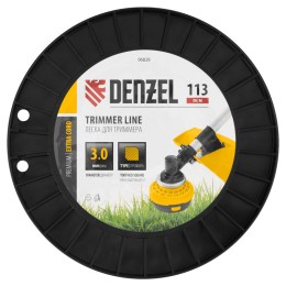 Denzel Леска для триммера двухкомпонентная зубчатый квадрат, 3,0мм х 113м, на DIN кат. EXTRA CORD 96828