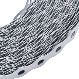 Сибртех Лента перфорированная вентиляционная, "волна", 0.55 мм, LP VLN 1.2 см х 25 м, цинк Россия 46552