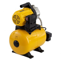 Denzel Насосная станция PS800X, 800 Вт, 3200 л/ч, ресивер 24 л, подъем 38 м, нержавейка 97210