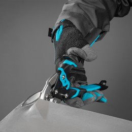 Gross Ножницы по металлу "Piranha", 250 мм, прямой рез, сталь CrMo, двухкомпонентные рукоятки 78325