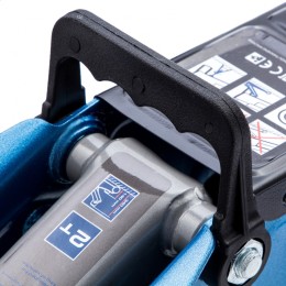 Stels Домкрат гидравлический подкатной, 2 т, h подъема 140-340 мм, в кейсе 51128