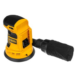 Denzel Машина шлифовальная эксцентриковая аккумуляторная COS-125-0, 18В Li-Ion 28471