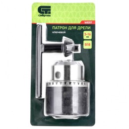 Сибртех Патрон для дрели ключевой, 3-16 мм, В18 168207