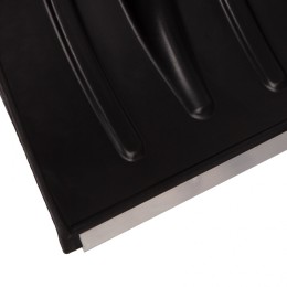 Sparta Лопата для уборки снега пластиковая, 380х385х1420 мм, деревянный черенок 615745