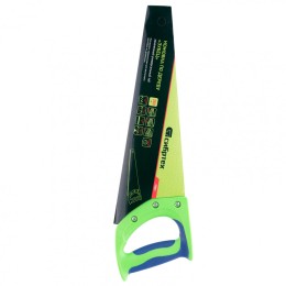 Сибртех Ножовка по дереву Зубец , 350 мм, 7-8 TPI, каленый зуб 2D, двухкомпонентная рукоятка 23801