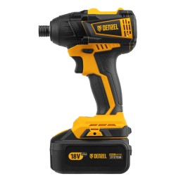 Denzel Винтоверт ударный аккумуляторный бесщет CID-IB-200 18В Li-Ion 26510