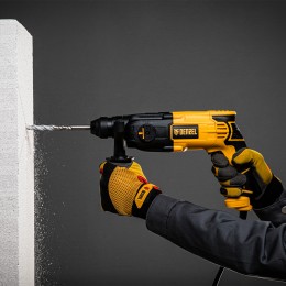 Denzel Перфоратор электрический RH-650-18, SDS-plus, 650 Вт, 2.0 Дж, 3 плюс 1 режим 26603