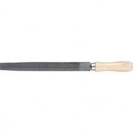 Сибртех Напильник полукруглый, 300 мм, деревянная ручка 16332