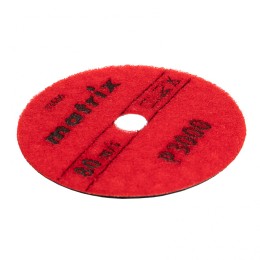 Matrix Алмазный гибкий шлифовальный круг, 100 мм, P3000, сухое шлифование, 5 шт. 73506