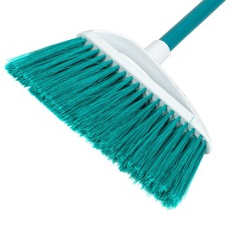 Palisad Щетка пластмасс. для подметания пола, премиум, 23 см, c черенком, 120 см, бирюзовая щетина, Home 935595