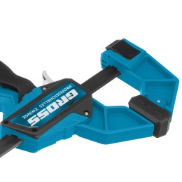 Gross Струбцина реечная, быстрозажимная, пистолетного типа, пошаговый механизм, пластиковый корпус, 300 мм 20702