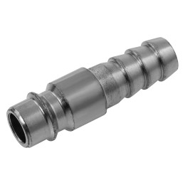 Stels Ниппель универсальный быстросъемный ("папа"), со штуцером "елка" под шланг 10 мм, 2 шт, 57069