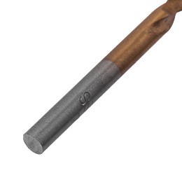 Matrix Сверло по металлу, 4 мм, HSS, нитридтитановое покрытие, цилиндрический хвостовик 717400