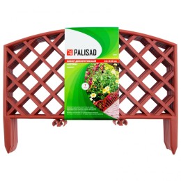 Palisad Забор декоративный Сетка, 24 х 320 см, терракот, Россия, 65026