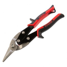 Matrix Ножницы по металлу, 250 мм, левый рез, сталь CRMO, двухкомпонентные рукоятки, PRO 78326