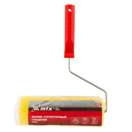 Matrix Валик Структурный поролоновый с ручкой, гладкий , 230 мм, D 80 мм, D ручки 6 мм 80220
