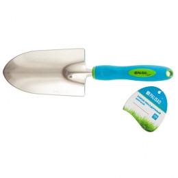 Palisad Совок посадочный широкий, 90 х 320 мм, нержавеющая сталь, двухкомпонентная рукоятка, Premium Plus, 62051