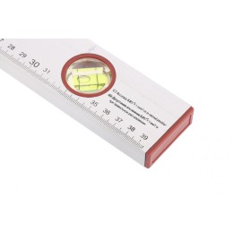 Sparta Уровень алюминиевый, 400 мм, 3 глазка, линейка 331205