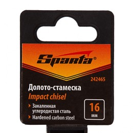 Sparta Долото-стамеска 16 мм, деревянная рукоятка// 242465