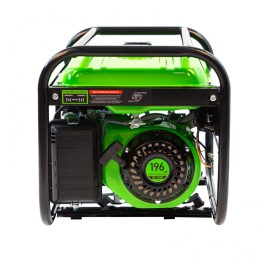 Сибртех Генератор бензиновый БС-2500, 2.2 кВт, 230В, четырехтактный, 15 л, ручной стартер 94542