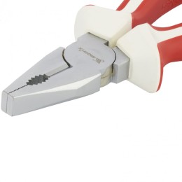 Matrix Плоскогубцы WHite Nickel, 160 мм, никелированные, трехкомпонентные рукоятки 17073