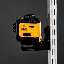 Denzel Лазерный уровень мультипризменный LX 360-2 Red, 30 м, 635 нм, аккумулятор Li 2800 мАч, резьба 5/8" 35076