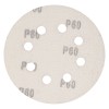 Круг абразивный на ворсовой подложке под "липучку", перфорированный, P 60, 125 мм, 5 шт Matrix 73803