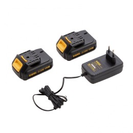 Denzel Дрель-шуруповерт аккумуляторная CDL-12-02, Li-Ion, 12 В, 1.5 А*ч, 2 аккумулятора 26101