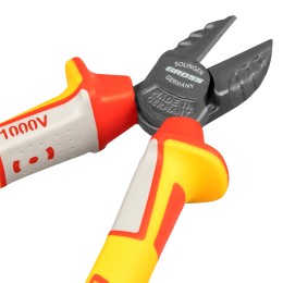 Gross Бокорезы, диэлектрические рукоятки, до 1000 В, трехкомпонентные рукоятки, 180 мм 17582