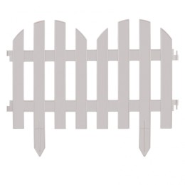 Palisad Забор декоративный Романтика, 28 х 300 см, белый, Россия, 65020