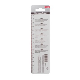 Matrix Сверло по металлу, 6 мм, HSS, нитридтитановое покрытие, цилиндрический хвостовик 717600