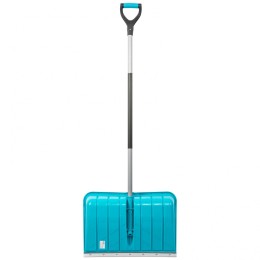 Palisad Лопата для уборки снега пластиковая Luxe, 540 х 375 х 1520 мм, стальной черенок, 615685