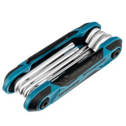 Gross Набор ключей имбусовых Tamper-Torx , складные, 8 шт, CrV 16413