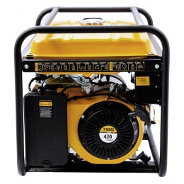 Denzel Генератор бензиновый GE 6900, 5.5 кВт, 220 В/50 Гц, 25 л, ручной старт 94637